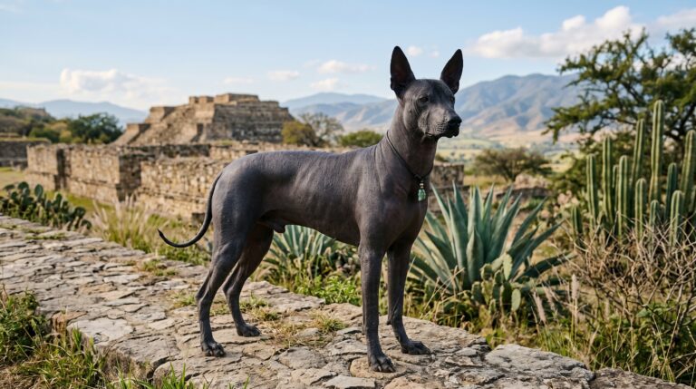 Chien nu du Mexique