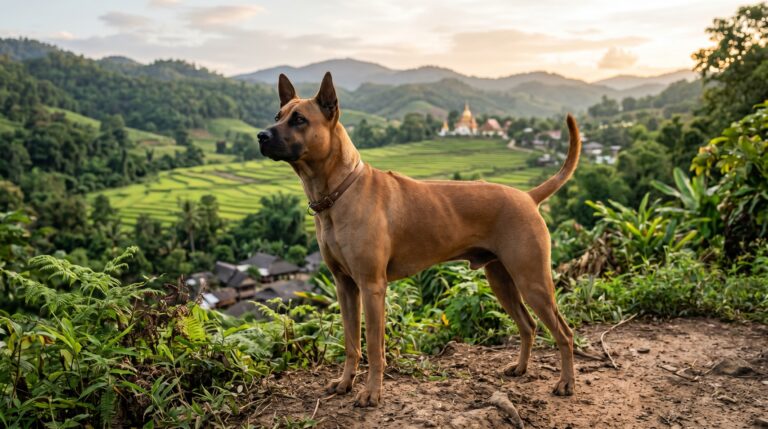 Chien Thaïllandais à Crête Dorsale